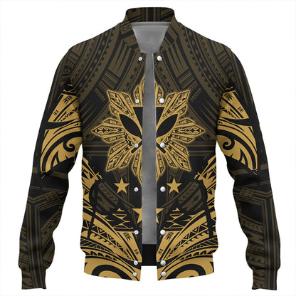 Philippines Baseball Jacket - Sun Filipino With Kanaka Maoli Style