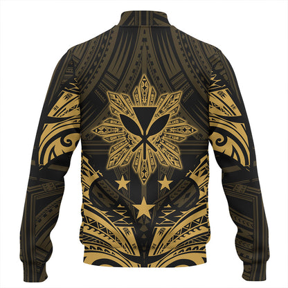 Philippines Baseball Jacket - Sun Filipino With Kanaka Maoli Style