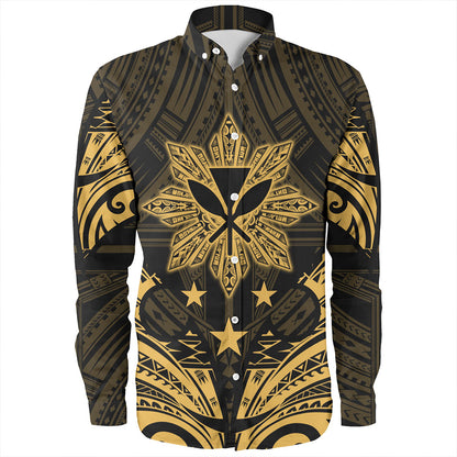 Philippines Long Sleeve Shirt - Sun Filipino With Kanaka Maoli Style