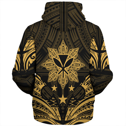 Philippines Sherpa Hoodie - Sun Filipino With Kanaka Maoli Style