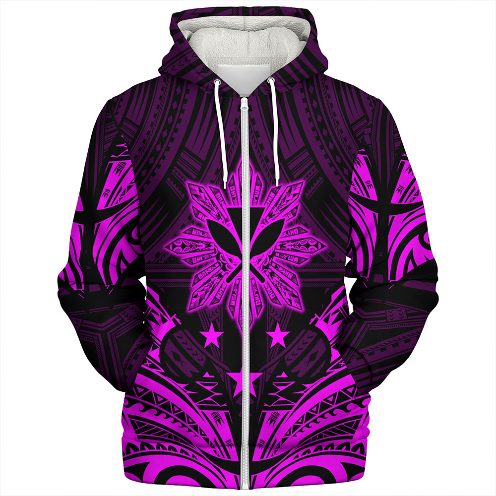 Philippines Sherpa Hoodie - Sun Filipino With Kanaka Maoli Style