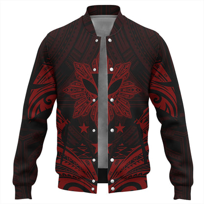 Philippines Baseball Jacket - Sun Filipino With Kanaka Maoli Style