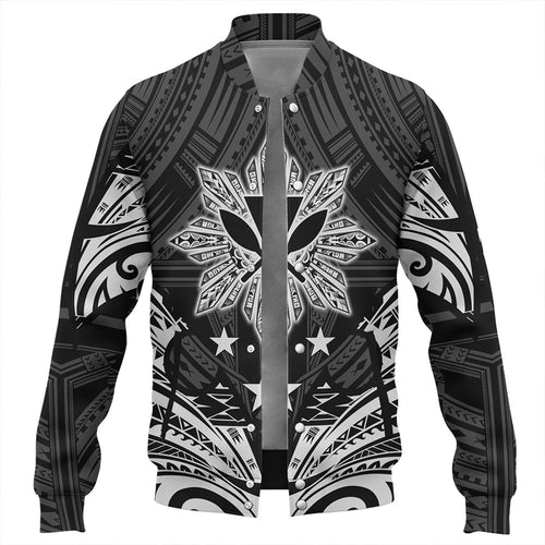 Philippines Baseball Jacket - Sun Filipino With Kanaka Maoli Style
