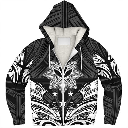 Philippines Sherpa Hoodie - Sun Filipino With Kanaka Maoli Style