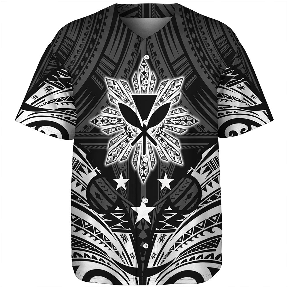 Philippines Baseball Shirt - Sun Filipino With Kanaka Maoli Style