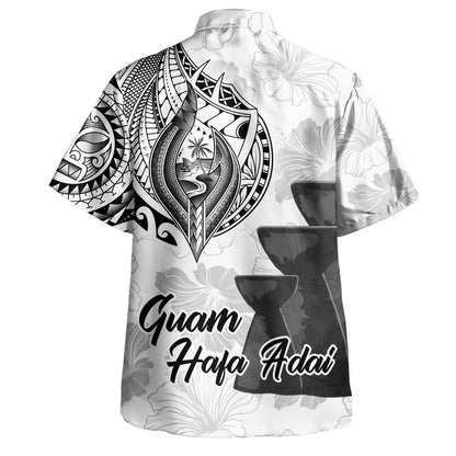 Gambier Islands Hawaiian Shirt Polynesian Coat Of Arms Tribal Tattoo