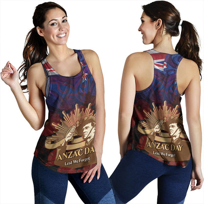 New Zealand Women Tank - Anzac Soldier Maori Patterns