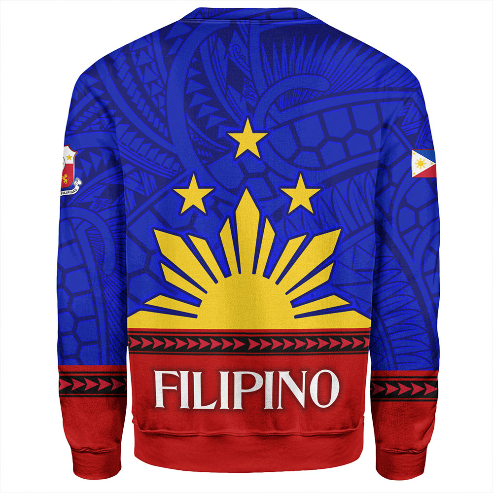 Philippines Sweatshirt - Proud To Be Pinoy