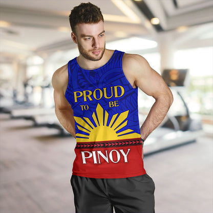 Philippines Tank Top - Proud To Be Pinoy