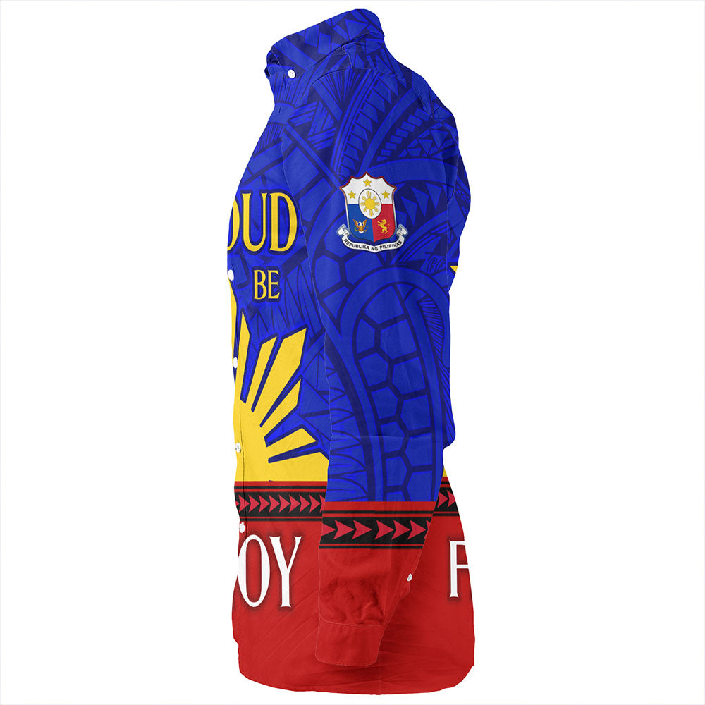 Philippines Long Sleeve Shirt - Proud To Be Pinoy