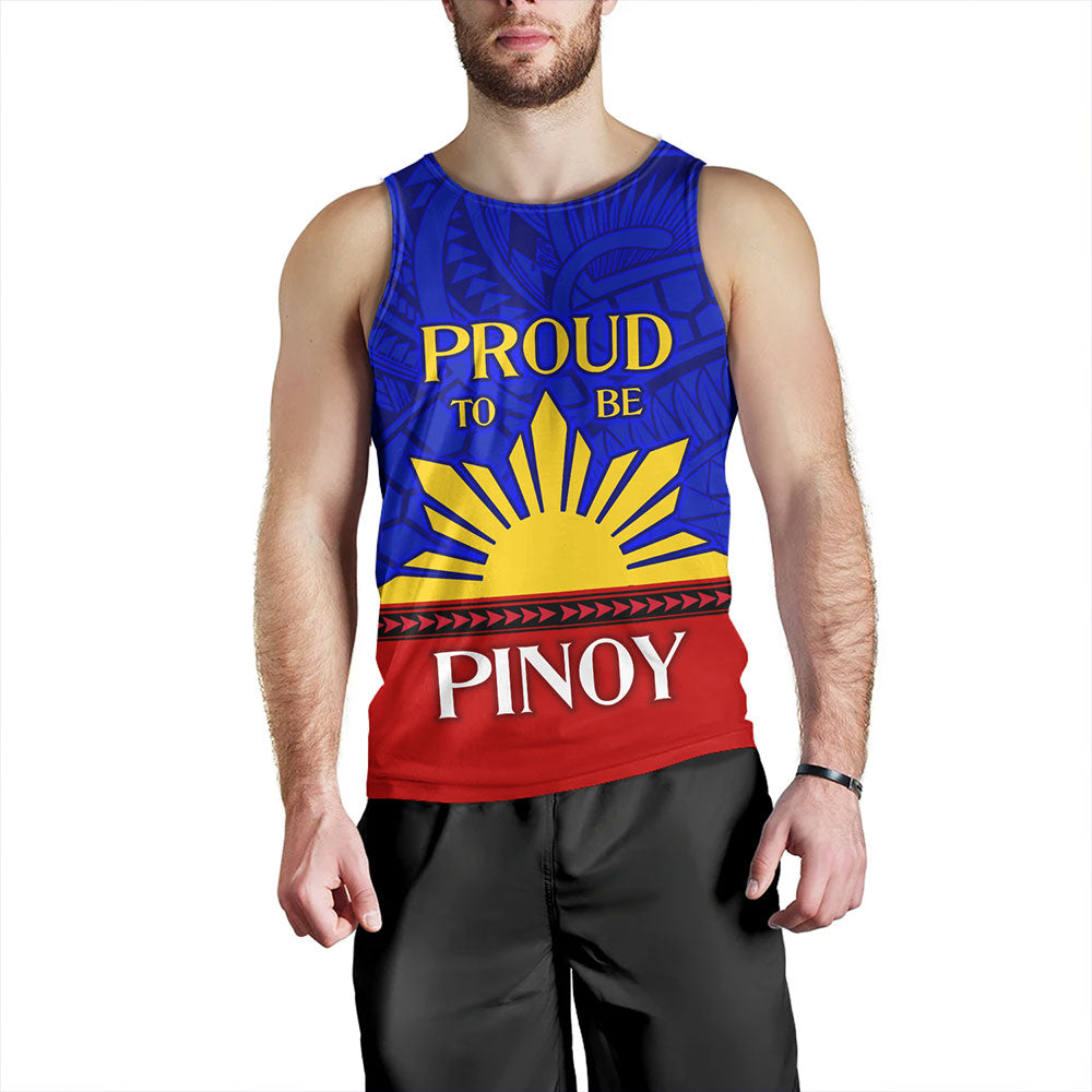 Philippines Tank Top - Proud To Be Pinoy