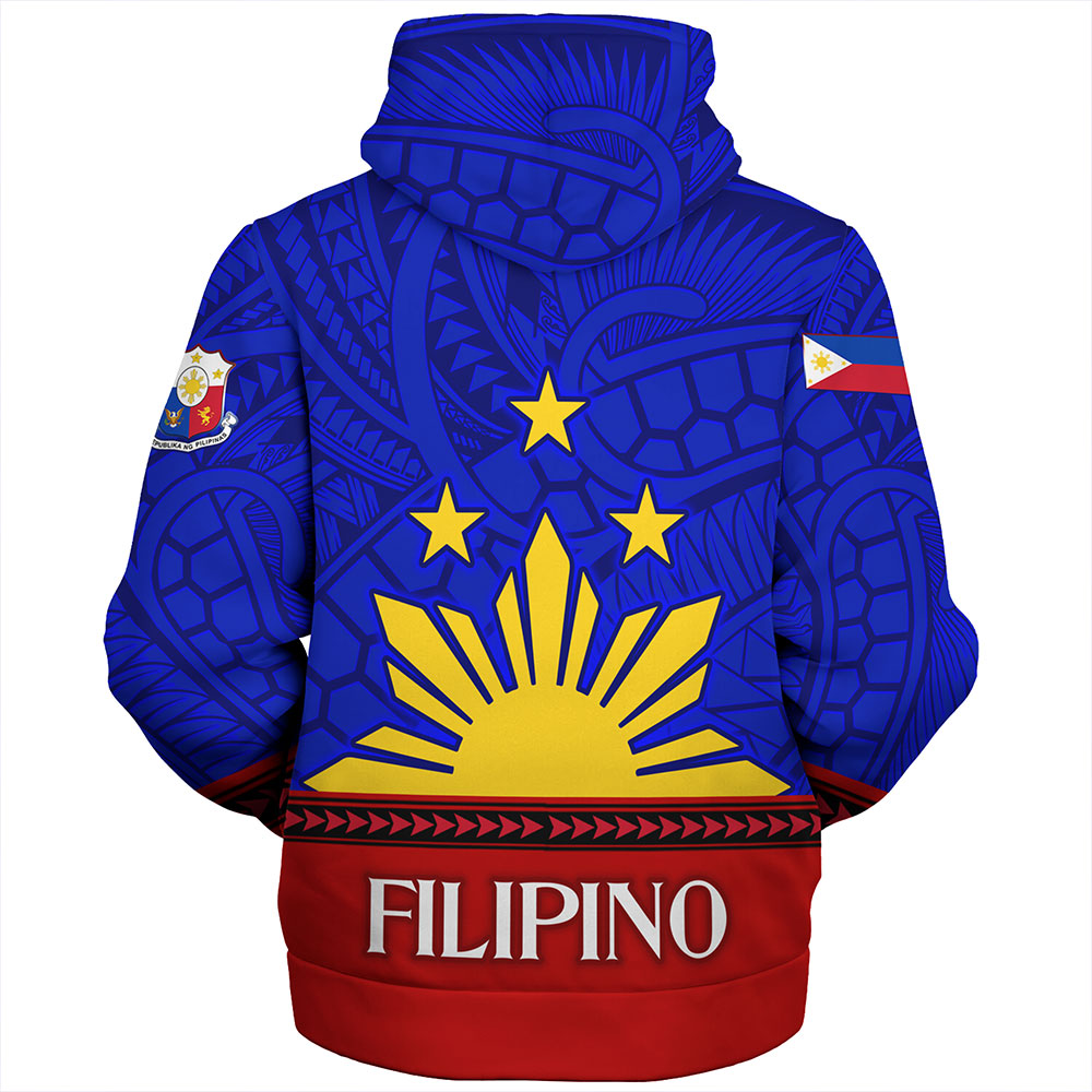 Philippines Sherpa Hoodie - Proud To Be Pinoy