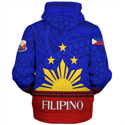 Philippines Sherpa Hoodie - Proud To Be Pinoy