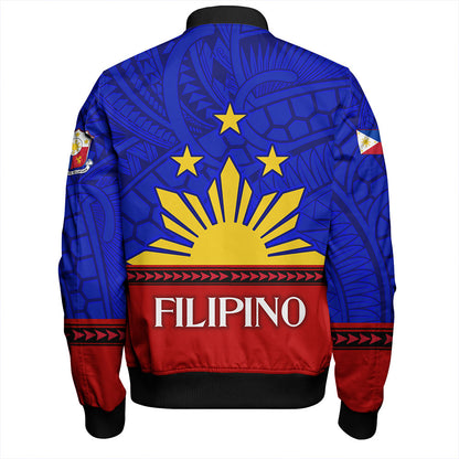 Philippines Bomber Jacket - Proud To Be Pinoy