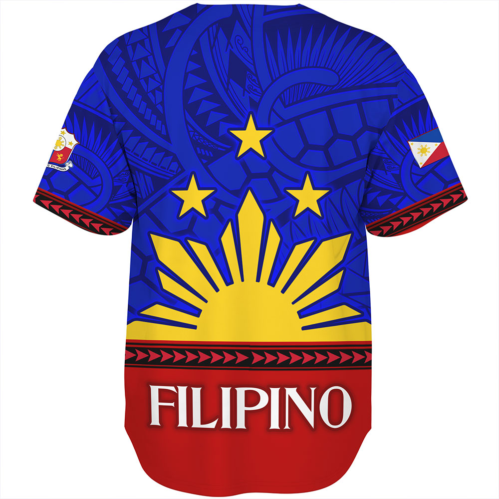 Philippines Baseball Shirt - Proud To Be Pinoy