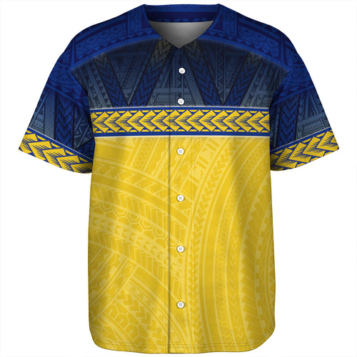 Micronesian Culture Tribal Patterns Special Design Baseball Shirt