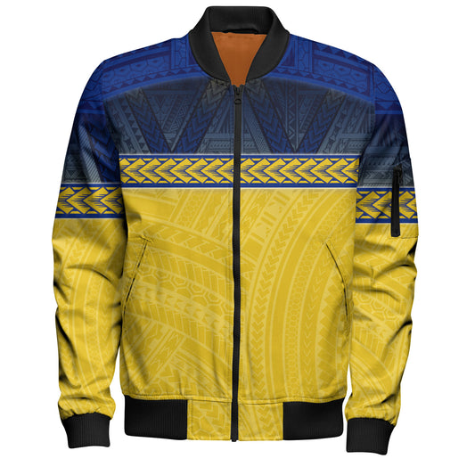 Micronesian Culture Tribal Patterns Special Design Bomber Jacket