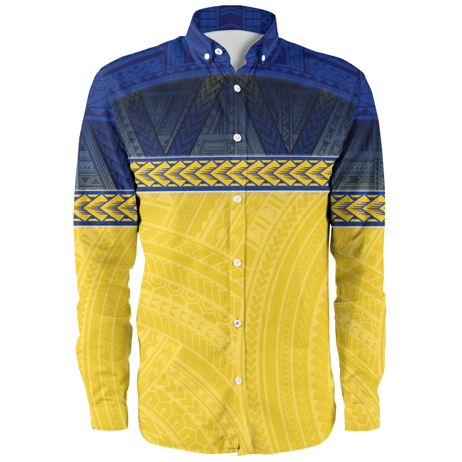 Micronesian Culture Tribal Patterns Special Design Long Sleeve Shirt