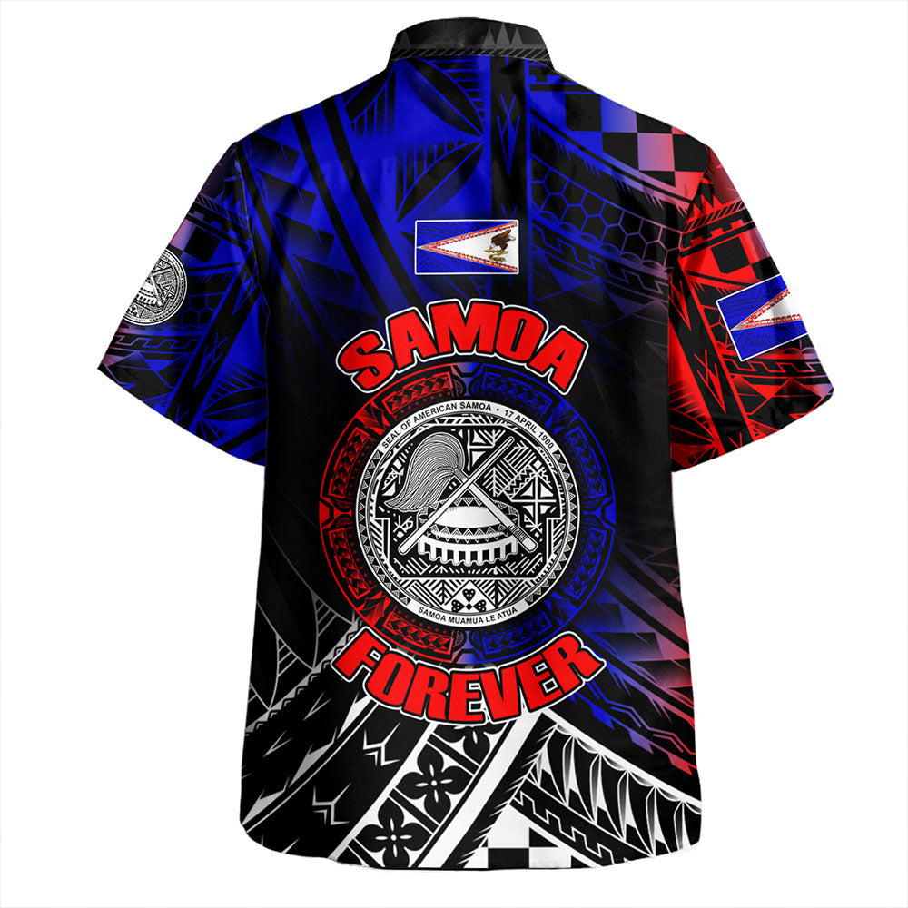 American Samoa Hawaiian Shirt Always In Gods Arms