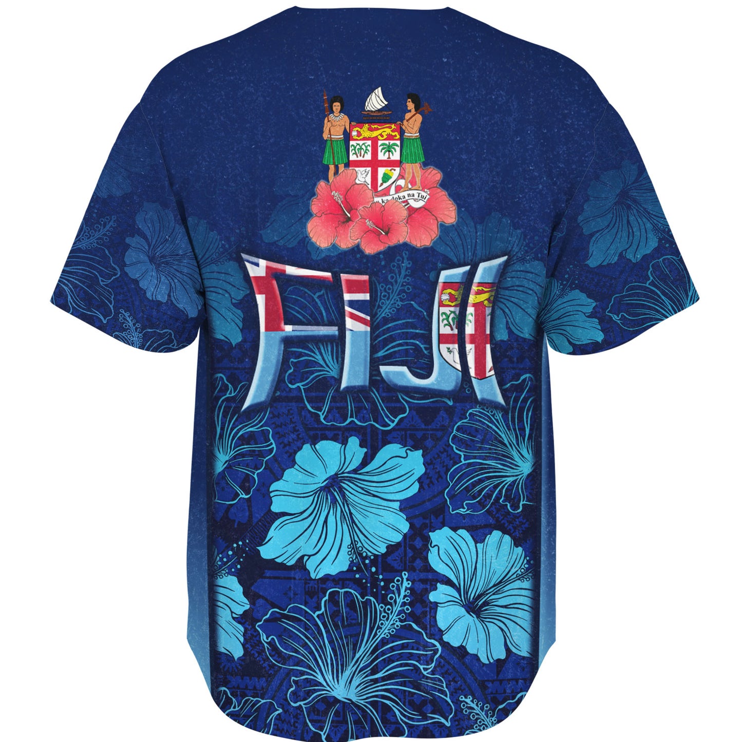 Fiji Custom Personalised Baseball Jacket Fijian Traditional Patterns Hibiscus Flowers