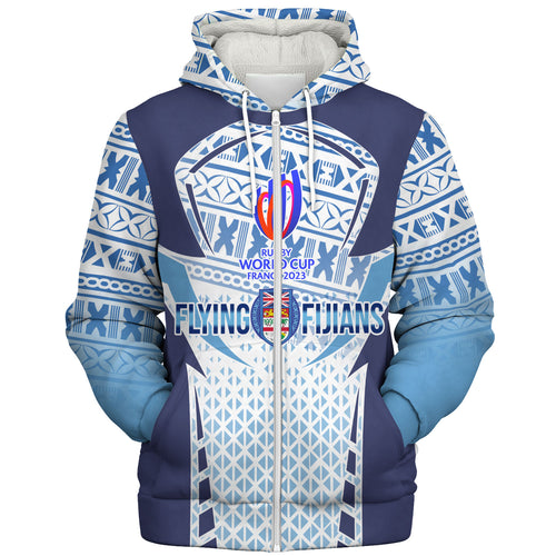Fiji Sherpa Hoodie Flying Fijians Rugby Cup