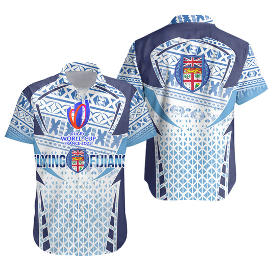 Fiji Short Sleeve Shirt Flying Fijians Rugby Cup