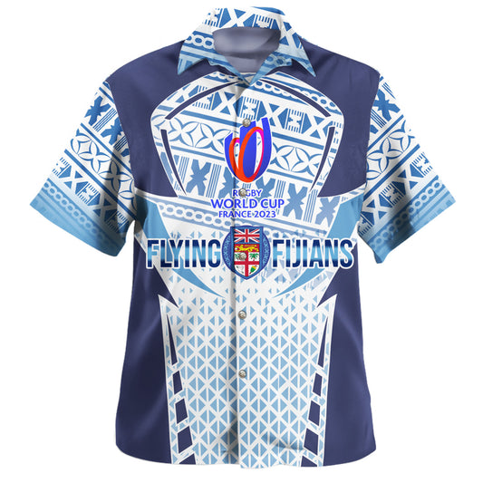 Fiji Custom Personalised Hawaiian Shirt Bring The Heat Rugby Cup