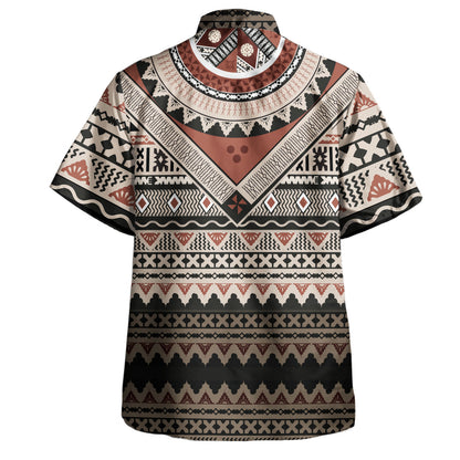 Fiji Hawaiian Shirt Bula Pattern Half Concept
