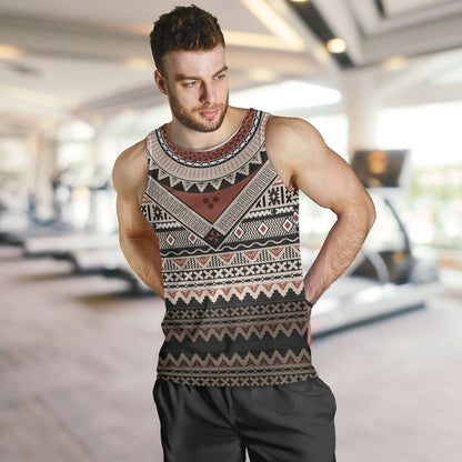 Fiji Tank Top Fiji Traditional Culture - Tapa Cloth
