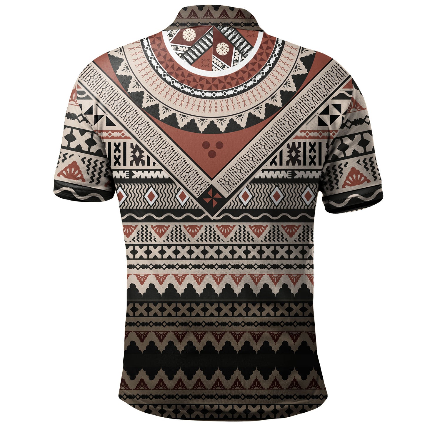 Fiji Polo Shirt Fiji Traditional Culture - Tapa Cloth