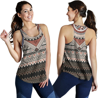 Fiji Women Tank Fiji Traditional Culture - Tapa Cloth