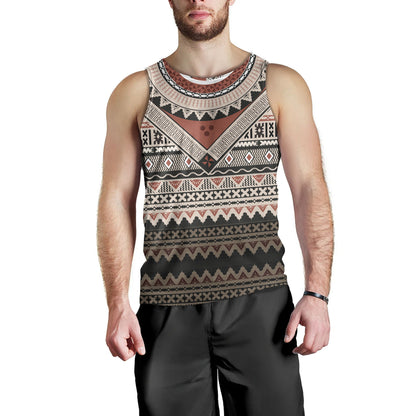 Fiji Tank Top Fiji Traditional Culture - Tapa Cloth