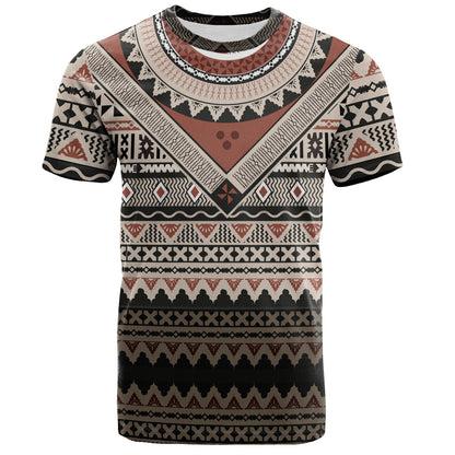 Fiji T-Shirt Fiji Traditional Culture - Tapa Cloth