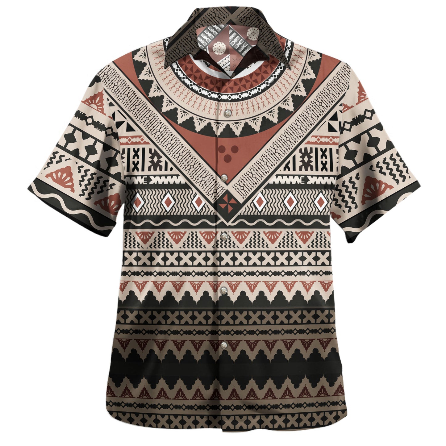 Fiji Hawaiian Shirt Bula Pattern Half Concept