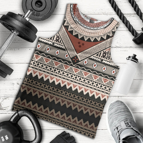 Fiji Tank Top Fiji Traditional Culture - Tapa Cloth