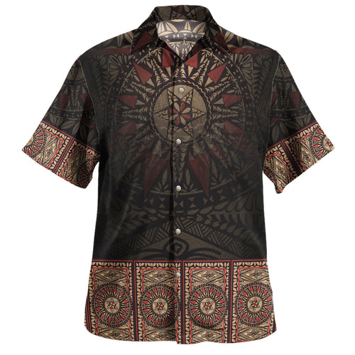 Fiji Hawaiian Shirt Fiji Traditional Culture - Tapa Cloth