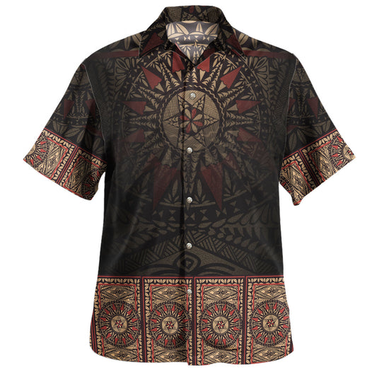 Fiji Hawaiian Shirt Fiji Traditional Culture - Tapa Cloth