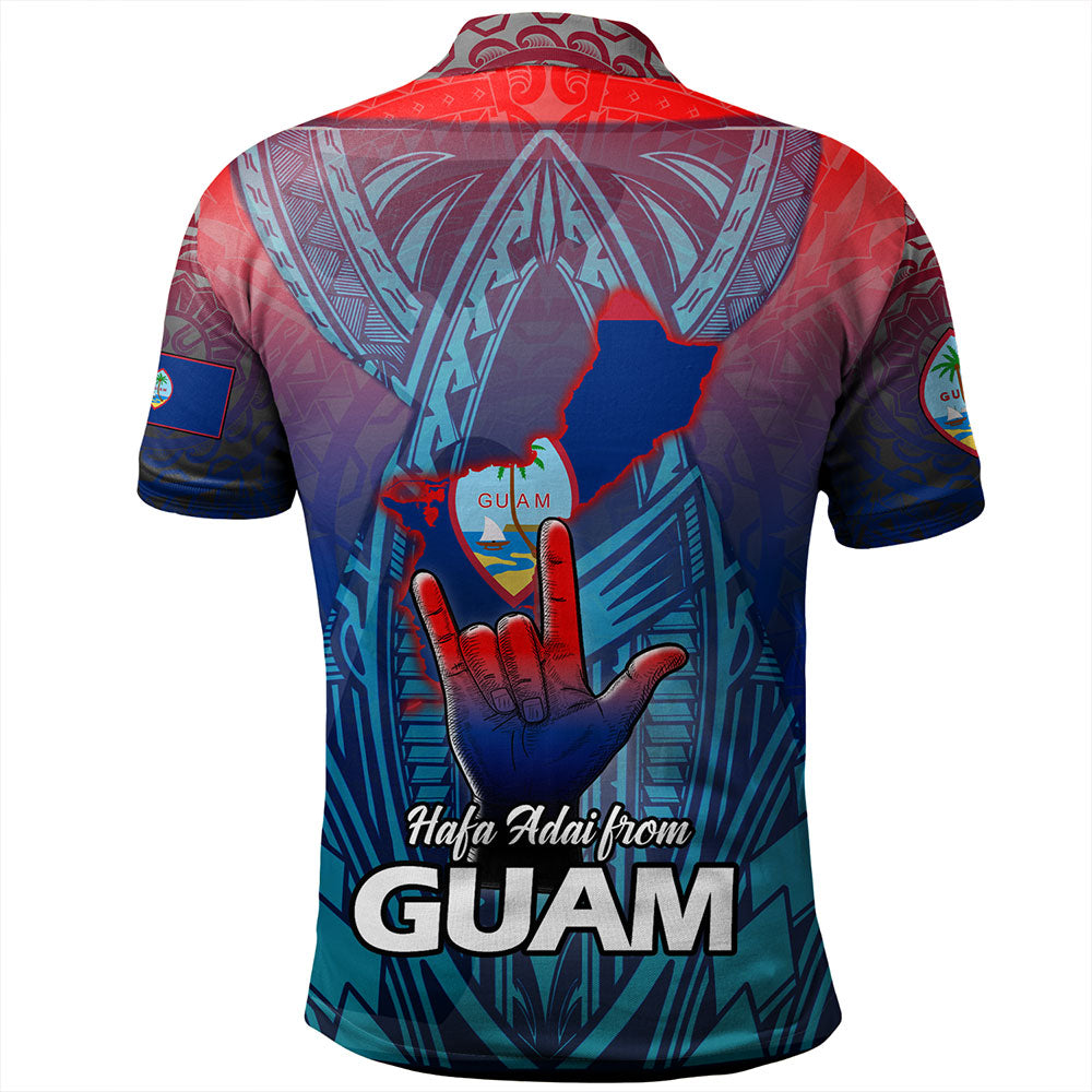 Guam Polo Shirt Hafa Adai From Guam Style