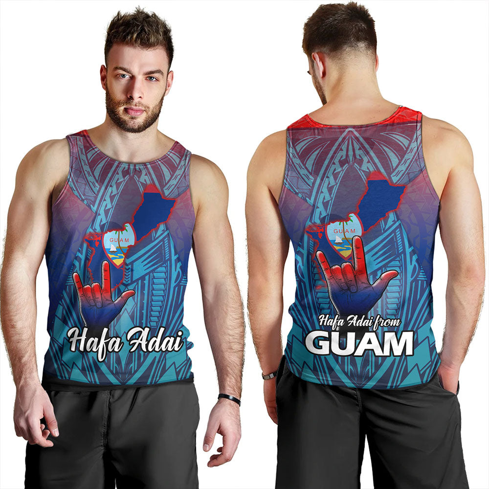 Guam Tank Top Hafa Adai From Guam Style