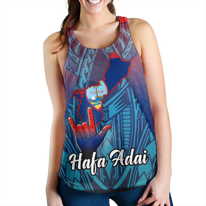 Guam Women Tank Hafa Adai From Guam Style