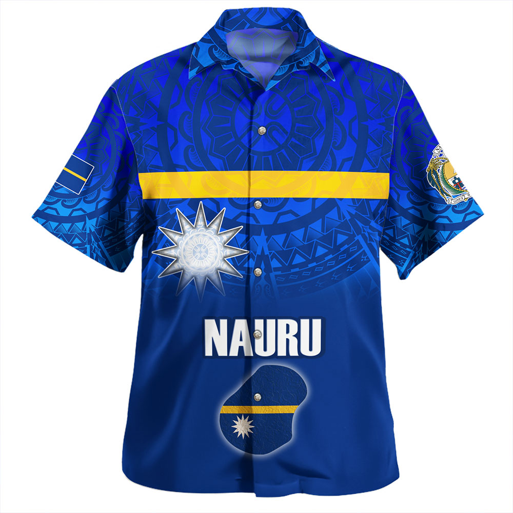 Guam Hawaiian Shirt Custom Guam Chamorro Coconut Tree of Life Polynesian Tribal Pride