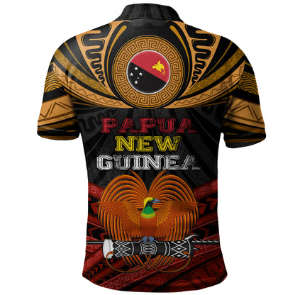 Papua New Guinea Custom Personalised Polo Shirt Papua New Guinea Fabric Pattern Design