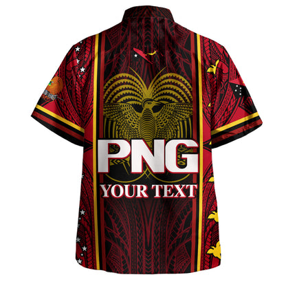 Papua New Guinea Custom Personalised Hawaiian Shirt Papua New Guinea Fabric Pattern Design