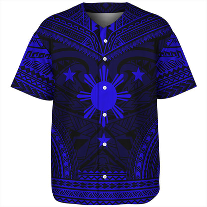 Philippines Baseball Shirt - Philippines Cheif Tattoo Patterns Style