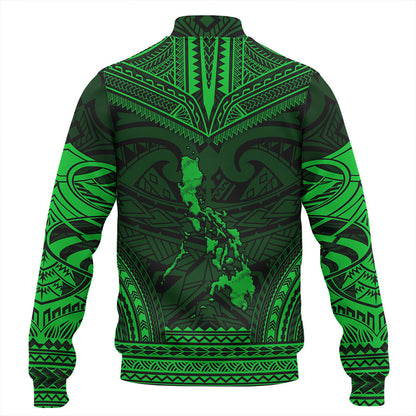 Philippines Baseball Jacket - Philippines Cheif Tattoo Patterns Style