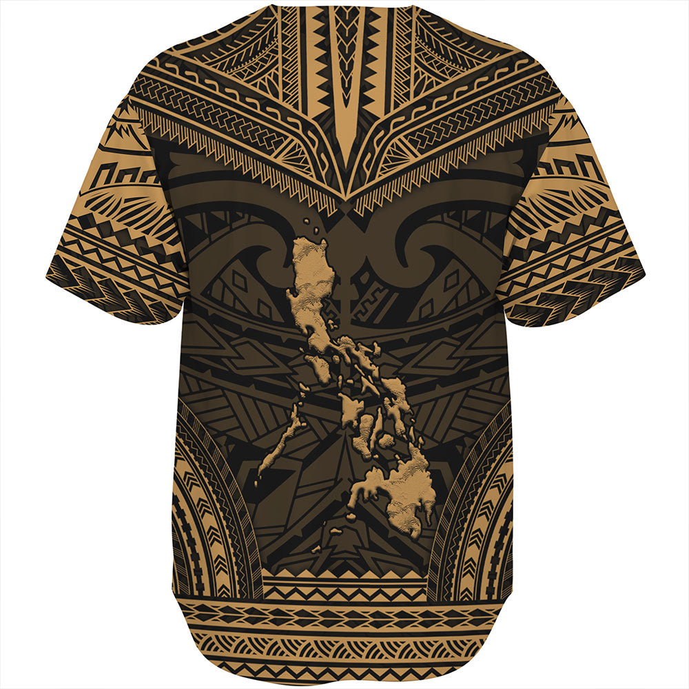 Philippines Baseball Shirt - Philippines Cheif Tattoo Patterns Style