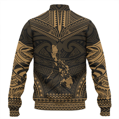 Philippines Baseball Jacket - Philippines Cheif Tattoo Patterns Style