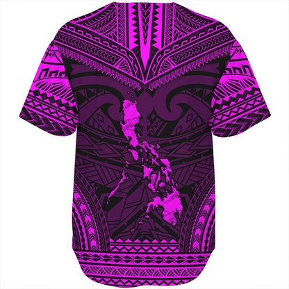 Philippines Baseball Shirt - Philippines Cheif Tattoo Patterns Style
