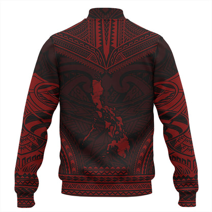 Philippines Baseball Jacket - Philippines Cheif Tattoo Patterns Style