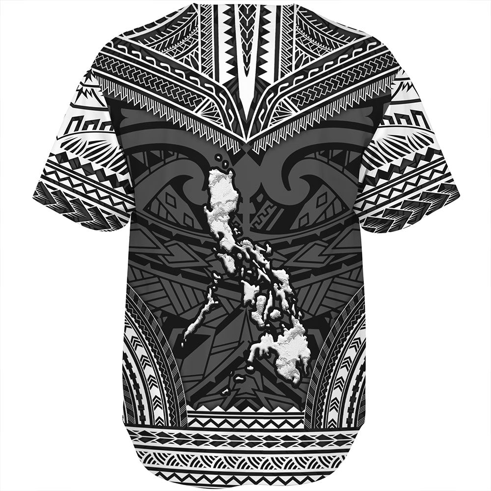 Philippines Baseball Shirt - Philippines Cheif Tattoo Patterns Style